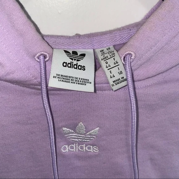 LILAC ADIDAS HOODIE - Picture 5 of 5